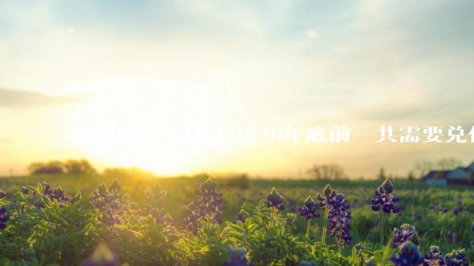 如何看待美国于2026年底前一共需要兑付17万亿美国国债?